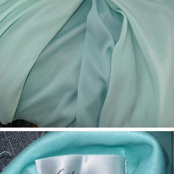 Katie May Los Angeles Great Kate Gown in Supercharged Mint(defects) - Picture 10 of 14